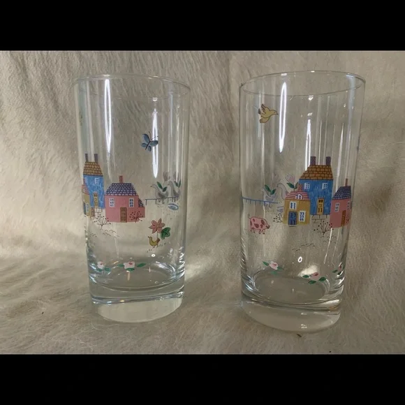 COPY - International China Company “Heartland” 2 glasses - Picture 2 of 3